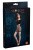 Moonlight Model 13 Black - эротическое мини-платье с юбкой в сетку, S-L (чёрный)
